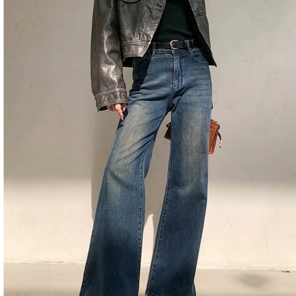 NWT Comense vintage wide leg denim size medium - Picture 6 of 10